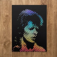 Image 2 of Bowie – Ziggy – Layered Papercut Print