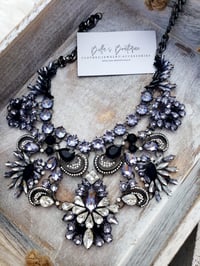 Image 1 of Midnight Statement Necklace 