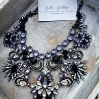 Image 2 of Midnight Statement Necklace 