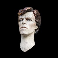 Image 1 of David Bowie - Cracked Actor - Raku Sculpture