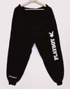 Playboy Black Sweatpants Vintage - Playboy Unisex Sweats 