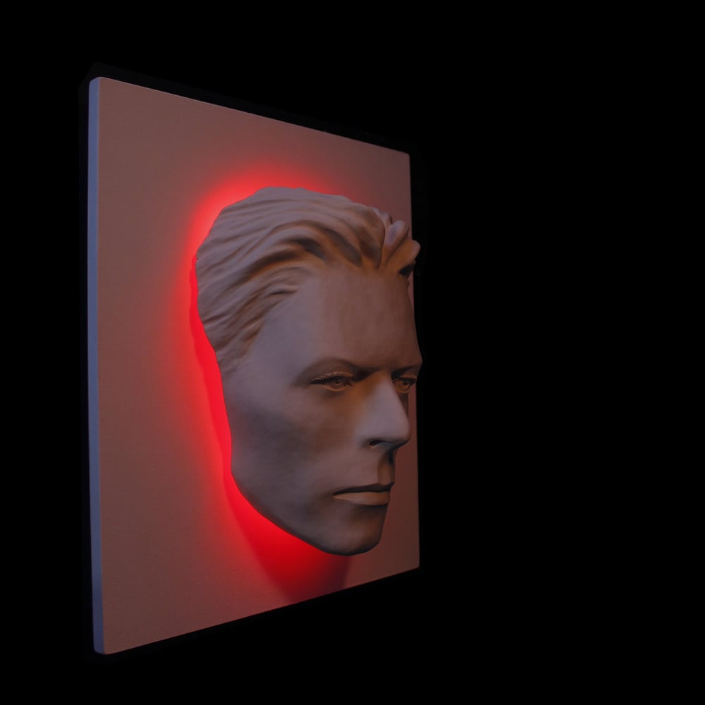 David Bowie - LED Version - The Thin White Duke Sculpture