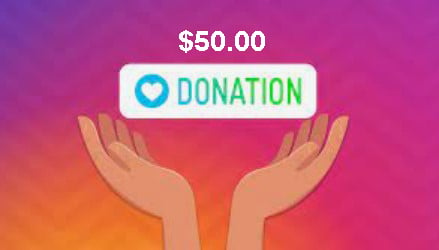 Image of 50.00 Donation 