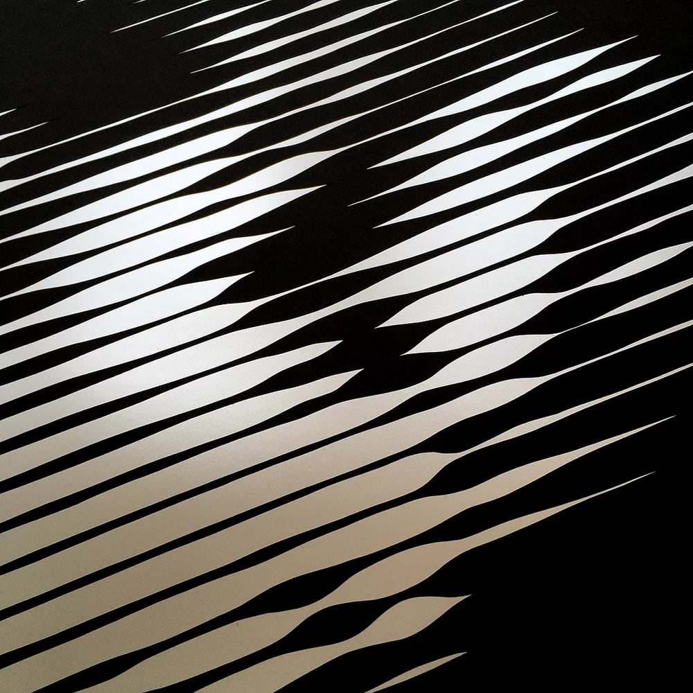 Bowie – Thin White Duke – Layered Papercut Print