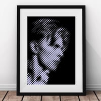 Image 4 of Bowie – Thin White Duke –  Layered Papercut Print