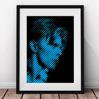 Image 5 of Bowie – Thin White Duke –  Layered Papercut Print