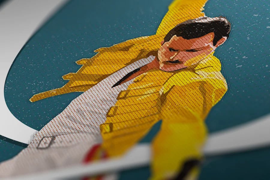 Gone But Not Forgotten – Freddie Print