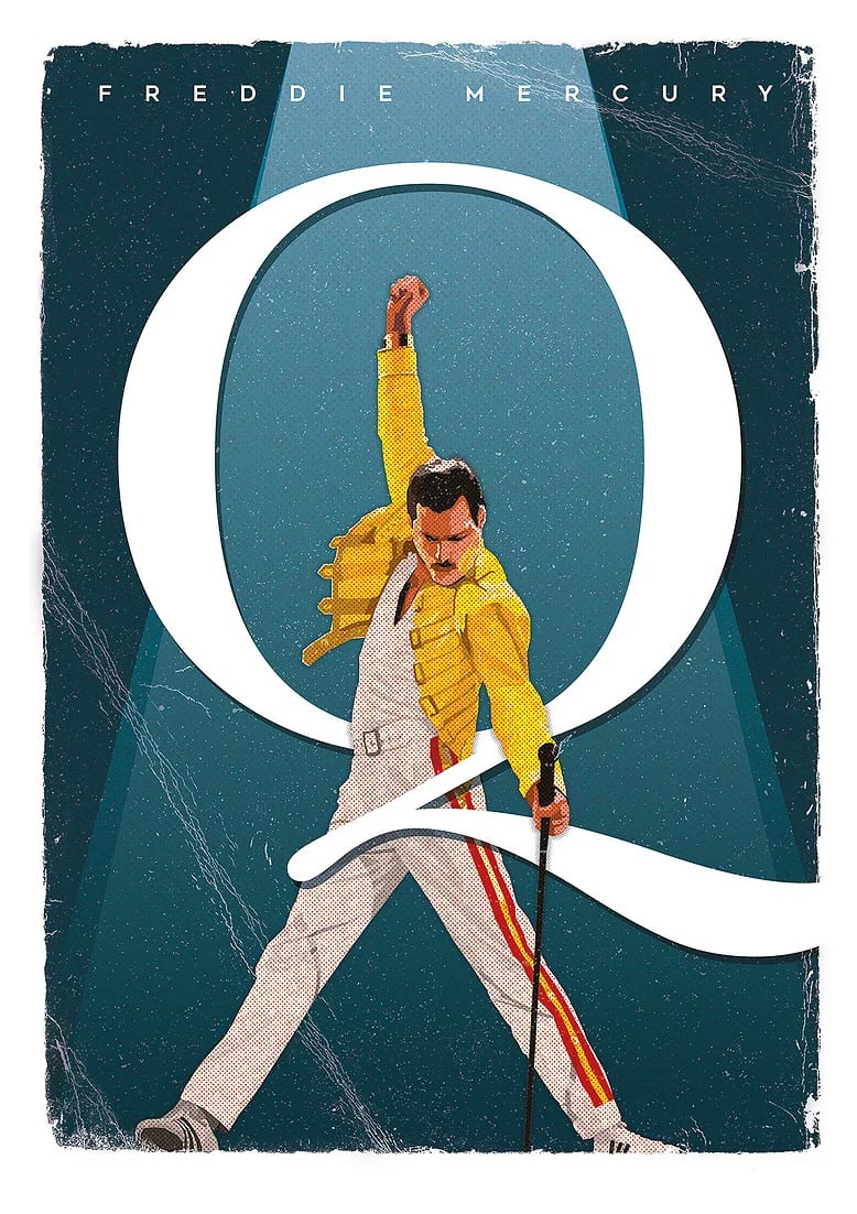 Gone But Not Forgotten – Freddie Print
