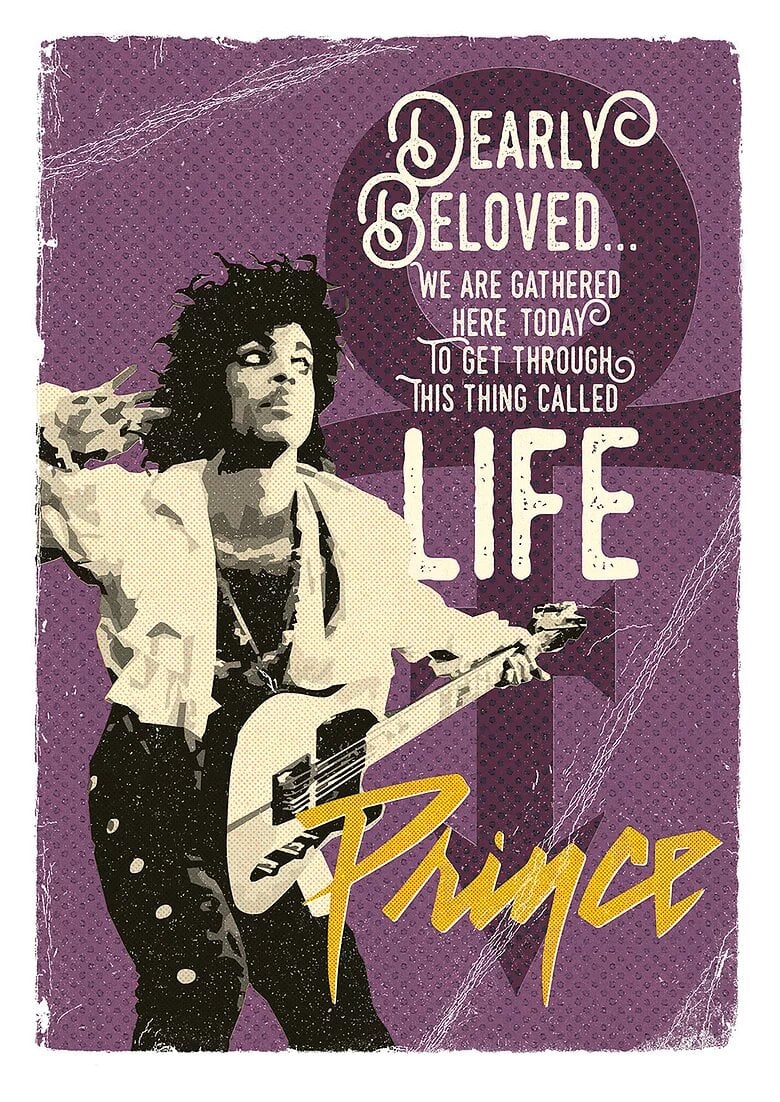 Gone But Not Forgotten – Prince Print