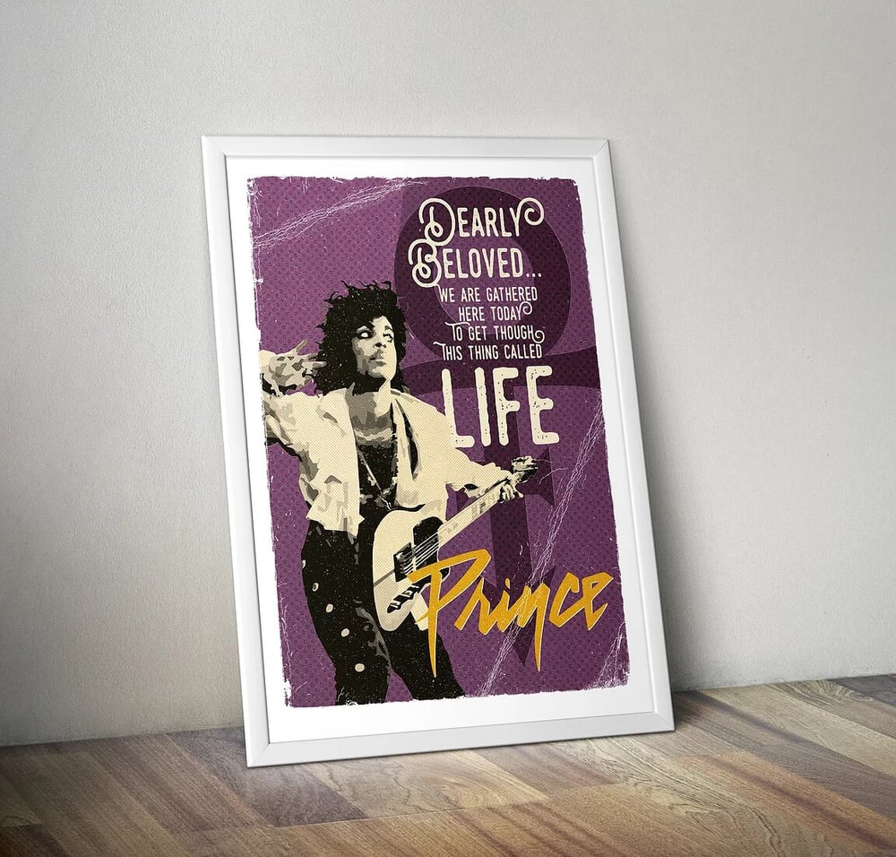 Gone But Not Forgotten – Prince Print
