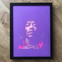 Image 5 of Jimi Hendrix – Layered Papercut Print