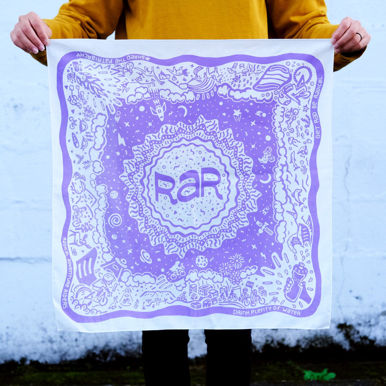 Image of RAR Purple Universe Bandana