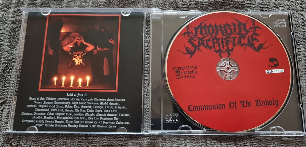 MORBID SACRIFICE - Communion of the Unholy CD