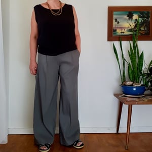 Image of Sage Linen Louey pants