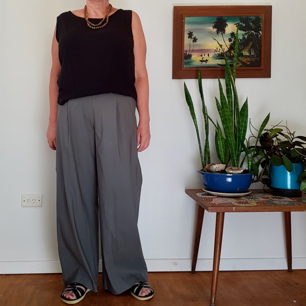 Image of Sage Linen Louey pants