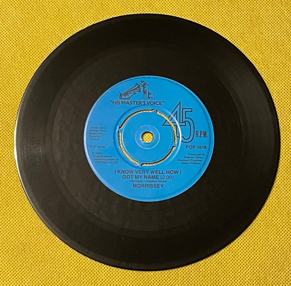 Morrissey- Suedehead 1988 7” 45rpm Nice Copy