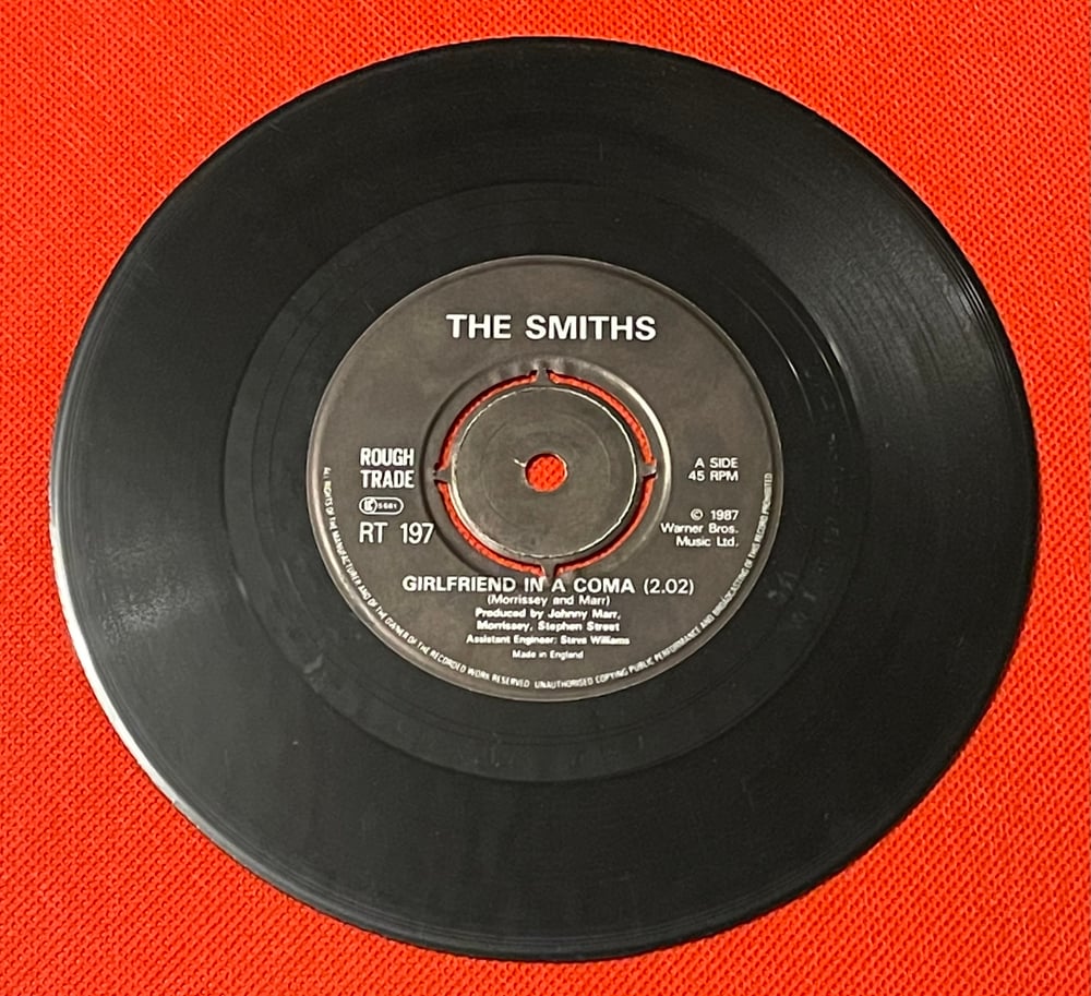 The Smiths - Girlfriend in a Coma 1987 7” 45rpm