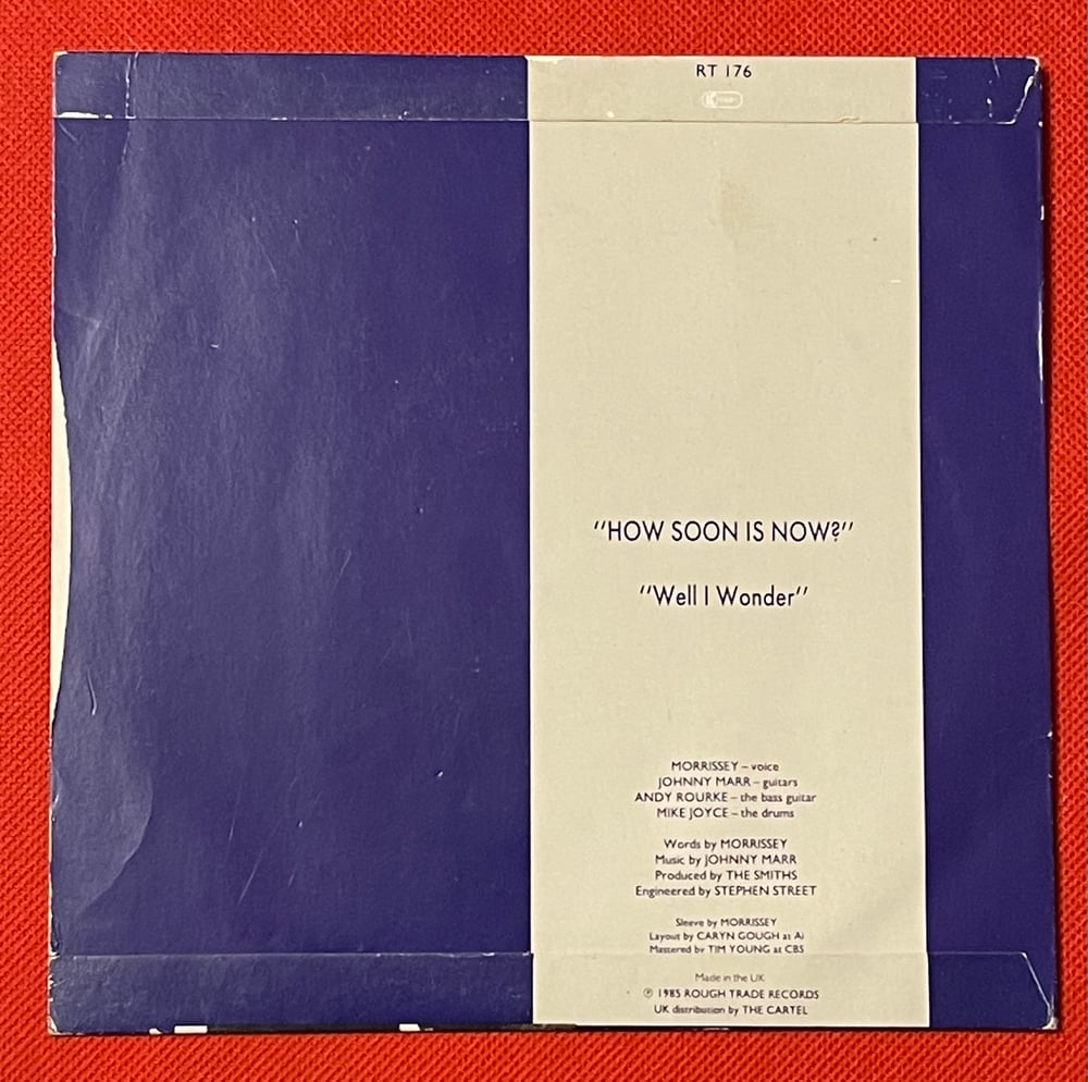 The Smiths - How Soon is Now 1985 7” 45rpm UK Nice Copy