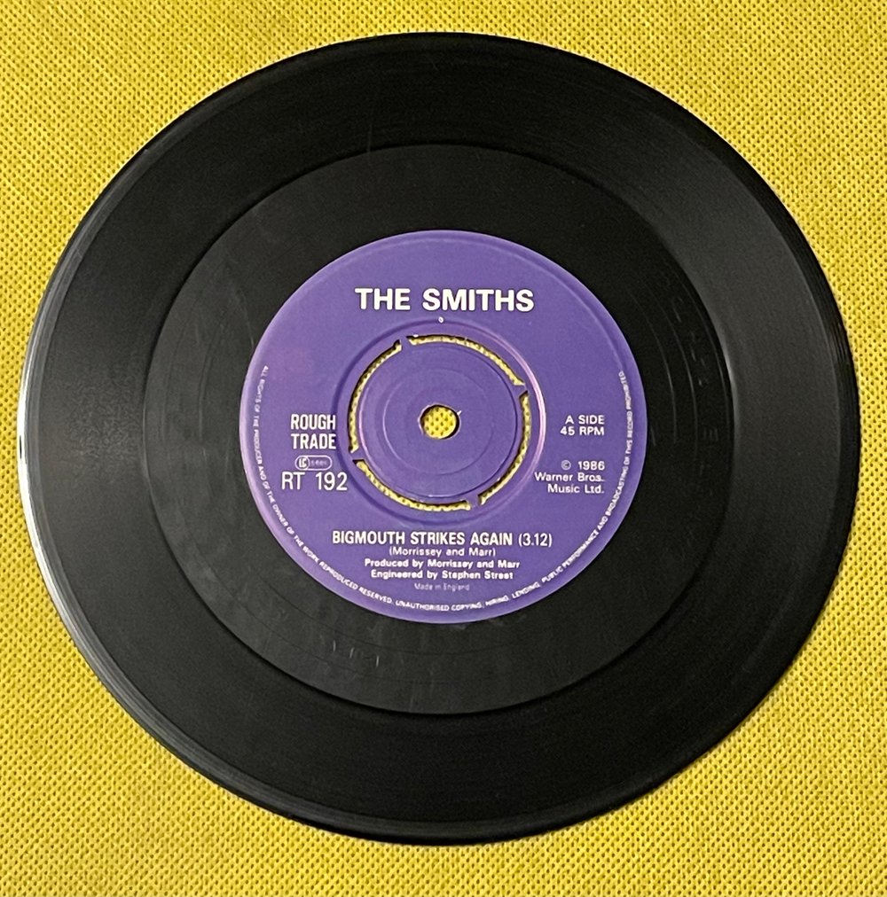 The Smiths - Big Mouth Strikes Again 1986 7” 45rpm