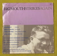 Image 2 of The Smiths - Big Mouth Strikes Again 1986 7” 45rpm 