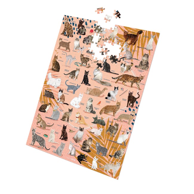 Curious Cats 1000 piece Jigsaw Puzzle