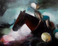 Image 1 of Painting / maleri / "The celebration – Lost in celebration XXIII" / 80x100 cm