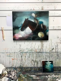 Image 2 of Painting / maleri / "The celebration – Lost in celebration XXIII" / 80x100 cm