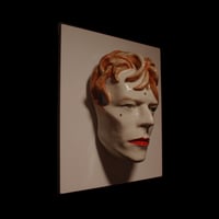 Image 4 of David Bowie - LED Version - Painted Ashes To Ashes Sculpture