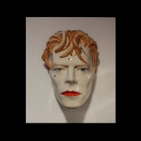 Image 2 of David Bowie - LED Version - Painted Ashes To Ashes Sculpture