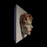 Image 5 of David Bowie - LED Version - Painted Ashes To Ashes Sculpture