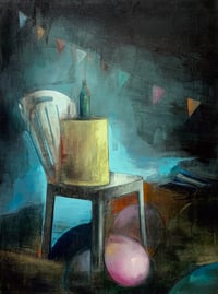 Image 1 of Painting / maleri / "Stilleben" / 60x80 cm