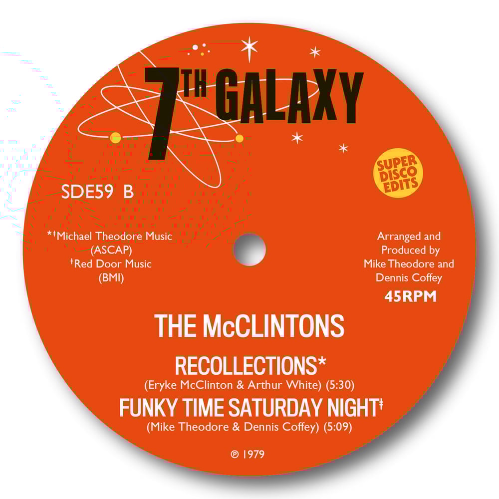 The McClintons "Love Doctor" 4 Track Disco 12 7th Galaxy