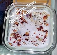 Image 1 of Rose Scented Rose Quartz Candle 