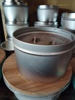 Image 2 of Rose Scented Rose Quartz Candle 