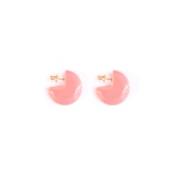 Image 2 of ECCOLA E1 EARRINGS _ PINK