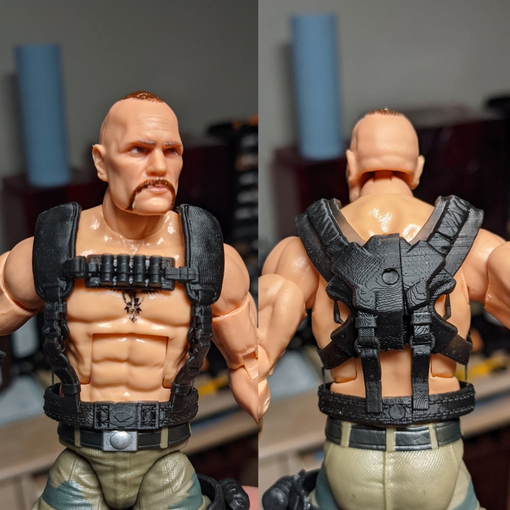 Large heavy harness