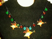 Image of Kitsch flying ducks necklace