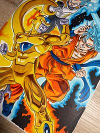 Image 3 of Gold Freezer vs. Vegeta & Goku