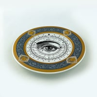 Image 2 of Lover's Eye - Astrolabio - Fine China Plate - #0780