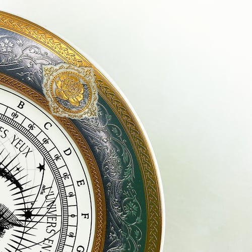 Image of Lover's Eye - Astrolabio - Fine China Plate - #0780