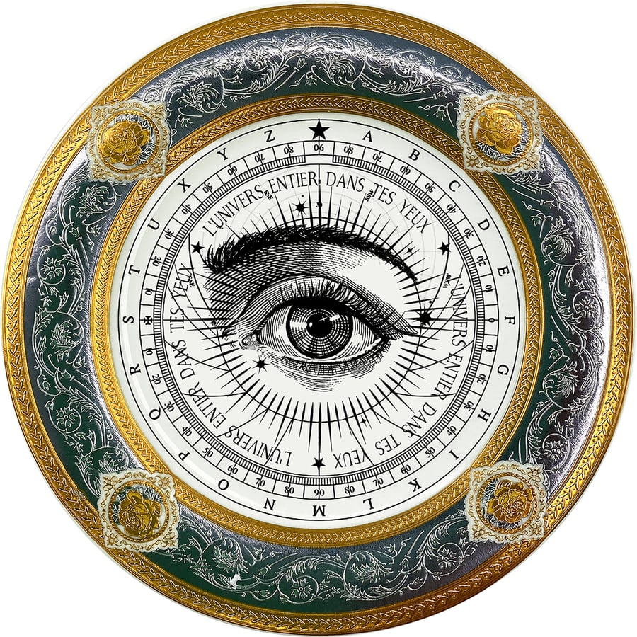 Image of Lover's Eye - Astrolabio - Fine China Plate - #0780
