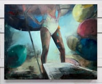 Image 2 of Painting / maleri / "The celebration – Lost in celebration XVIII" / 80x100 cm