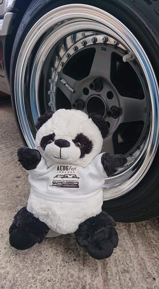 Image of AE86 Panda Teddy Bear
