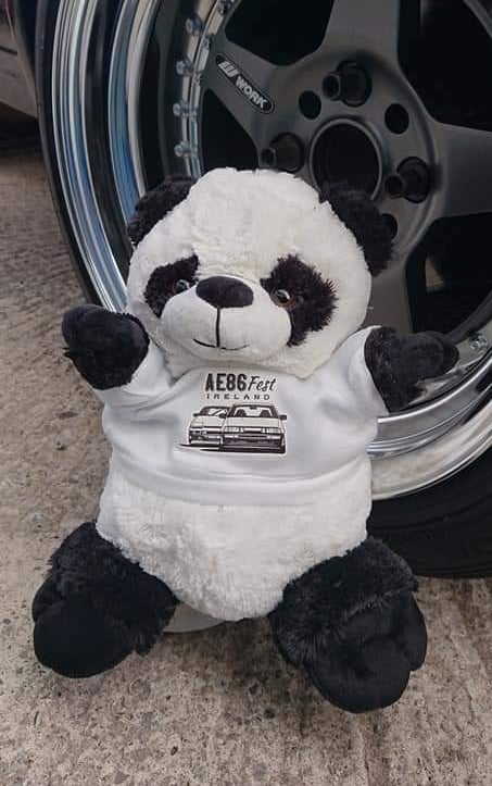 Image of AE86 Panda Teddy Bear
