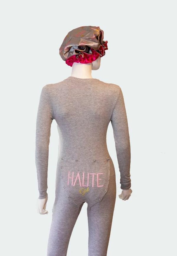 Image of Haute Girl Onesie Embroidered