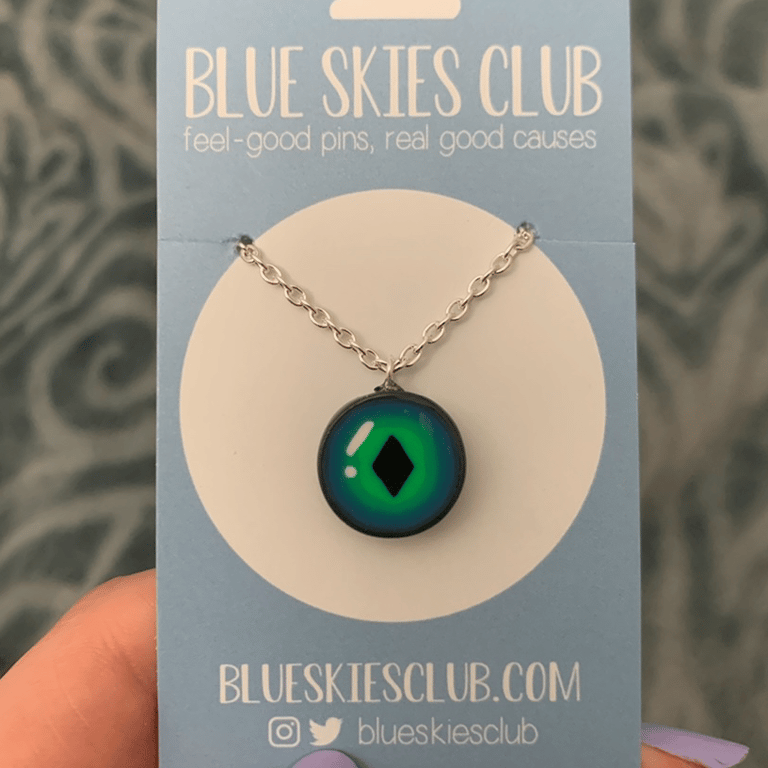 Polymer Clay Ender Eye Necklace