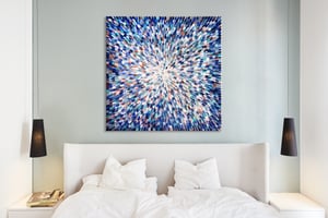 Image of Nix regina XIV - 107x107cm