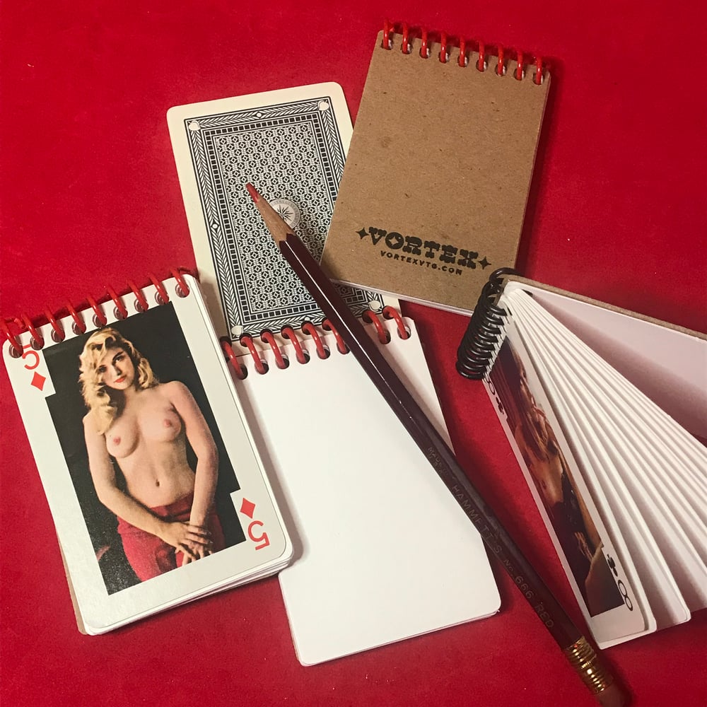 Nude Pin-Up Mini Notebook