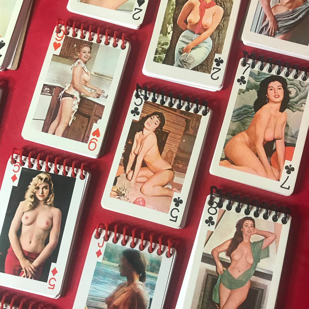 Nude Pin-Up Mini Notebook 