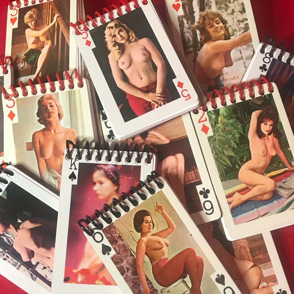 Nude Pin-Up Mini Notebook